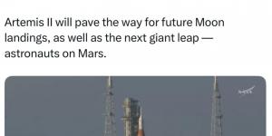 إطلاق Artemis II.. ناسا تعود برحلات مأهولة نحو القمر بعد 50 عامًا