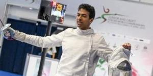 وزير الرياضة يهنئ أحمد هشام ببرونزية بطولة العالم للسلاح فى البرازيل