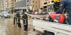 الحماية المدنية ببني سويف تواصل جهودها المكثفة لمواجهة تداعيات الطقس السيئ