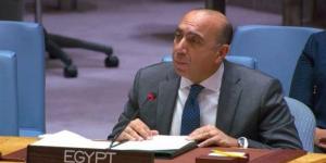 مندوب مصر أمام مجلس الأمن: نطالب إيران بوقف هجماتها على السفن التجارية