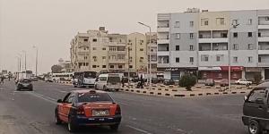 استمرار العاصفة الترابية بالغردقة ورأس غارب.. والبحر الأحمر توجة تحذيرات للمسافرين