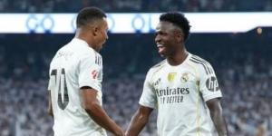 فينيسيوس ومبابي يتصدران قائمة الأعلى أجراً فى الدوري الإسباني