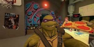 تجربة جديدة: لعبة سلاحف النينجا تعود بقوة فى الواقع الافتراضى