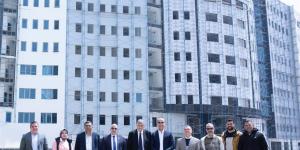 وزير الصحة الأسبق ورئيس جامعة دمنهور يتفقدا أعمال التشطيبات لمبنى كلية الطب والمستشفى الجامعي