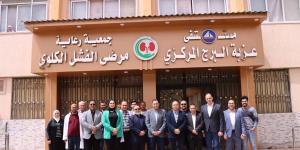 محافظ دمياط يتفقد أعمال تطوير مستشفى عزبة البرج