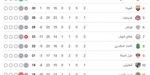 زد يتصدر ترتيب مجموعة الهبوط بالدوري قبل انتهاء الجولة الثانية