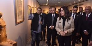 وزيرة الثقافة تفتتح معرض «كنوز مقتنيات الأوبرا التشكيلية» بالأوبرا