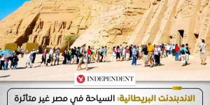 الاندبندنت البريطانية: السياحة فى مصر غير متأثرة بشكل كبير رغم الصراع فى الشرق الأوسط