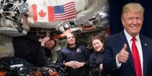 ترامب يهنئ رواد فضاء مهمة أرتميس 2 بعد تحليقهم حول القمر