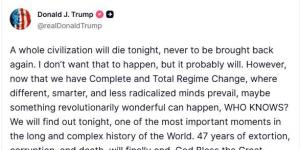 بعد رسالته النارية الأخيرة بخصوص محو الحضارة.. حرب إيران تكشف تناقضات ترامب