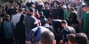 تشيع الشهيدة صبرية شماسنة بعد تعرضها للضرب المبرح على يد جنود الاحتلال