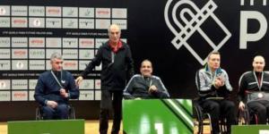 نائب مدير مركز خدمات الطلاب ذوي الإعاقة بجامعة دمنهور يحصد ذهبية تنس الطاولة