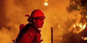 حريق هائل في كاليفورنيا يهدد إمدادات المناديل لملايين الأمريكيين