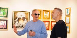 محمود حميدة عن معرض أحمد فريد: نموذج حقيقى لفن يحمل رسالة