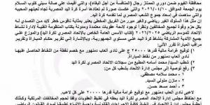 اتحاد كرة اليد يصدر بياناً بشأن العنف فى مباراة دمنهور والفيوم