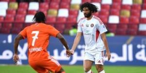 الننى أساسيا فى تشكيل مباراة الجزيرة ضد دبا الفجيرة بالدوري الإماراتى