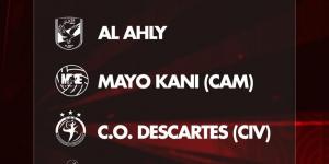 الأهلى على رأس المجموعة الأولى ببطولة أفريقيا لسيدات الكرة الطائرة