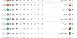 وادي دجلة يتصدر ترتيب مجموعة الهبوط فى الدوري قبل الجولة الرابعة