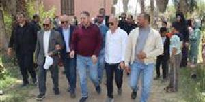 السكرتير العام يتفقد الحدائق والمتنزهات ببني سويف خلال احتفالات شم النسيم