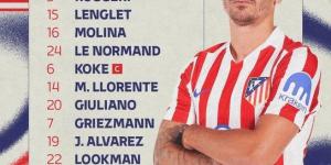 أتلتيكو مدريد ضد برشلونة.. التشكيل الرسمى لقمة الحسم فى دوري أبطال أوروبا