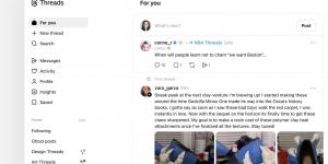 ميتا تطرح تحديثا لواجهة تطبيق ثريدز على الويب.. يتيح ميزة الرسائل المباشرة