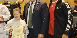 بطلة بإرادة لا تقهر .. إيمان تتألق في بطولة الجمهورية للكاراتيه لذوي الهمم وتحصد المركز السابع