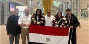 بعثة المنتخب المصري للتجديف الشاطئي تعود للقاهرة بثلاث ميداليات دولية