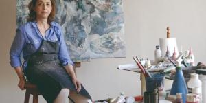 افتتاح معرض أنشودة الأرض للفنانة نازلى مدكور بقاعة الزمالك للفن