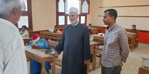 متابعات ميدانية مكثفة لأعمال امتحانات النقل الإعدادي بسوهاج الأزهرية