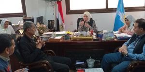 بحث تطوير المرافق ورفع كفاءة الطرق في حي ثان المنتزه بالإسكندرية