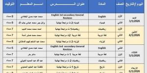 «تعليم دمياط» يطلق مراجعات نهائية مجانية لطلاب صفوف النقل (صور)