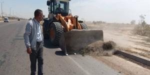 رفع 27 طن مخلفات ببرج العرب ضمن حملات مكثفة لتحسين مستوى النظافة العامة