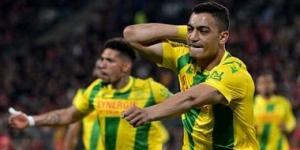 مصطفى محمد على مقاعد بدلاء نانت ضد مارسيليا فى الدوري الفرنسي