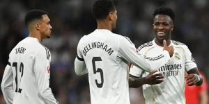 تشكيل ريال مدريد أمام إسبانيول في الدوري الإسباني (المتوقع)