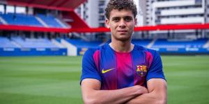 حمزة عبدالكريم يتألق مع برشلونة.. هاتريك يقربه من التعاقد النهائي