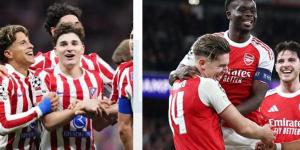 قبل القمة المرتقبة.. مشوار أرسنال وأتلتيكو مدريد في دوري أبطال أوروبا