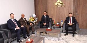 محافظ دمياط يلتقي رئيس مجلس إدارة شركة الكهرباء