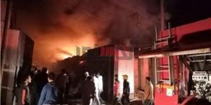 إخماد حريق في منزل بقرية الحرازات جنوب قنا