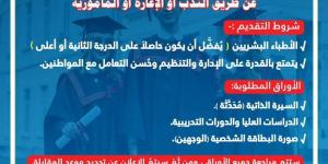 صحة القاهرة تعلن فتح باب الترشح لشغل منصب مدير "القومسيون الطبي الفرعي"
