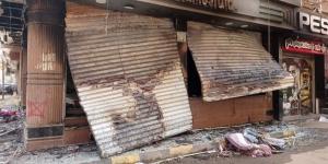 بسبب ماس كهربائي.. خسائر بالملايين في حريق بمحل أدوات منزلية بالمنوفية