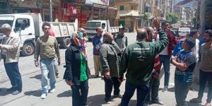 حي غرب الإسكندرية يشن حملة موسعة لإزالة الإشغالات والتعديات بالشوارع الرئيسية