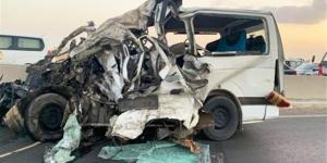 إصابة 6.. التحريات تكشف سبب انقلاب ميكروباص في جسر السويس