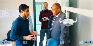 رئيس مركز ومدينة مرسى مطروح في جولة تفقدية بقرية أم الرخم