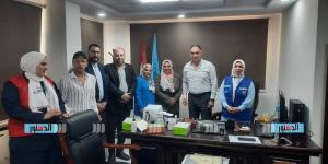 315 مستفيدًا خلال حملة للكشف الطبي المجاني بـ "التنظيم والإدارة" بكفر الشيخ