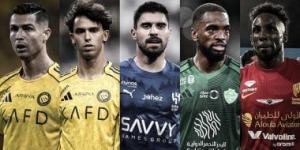 كريستيانو رونالدو ينافس 4 لاعبين على جائزة أفضل لاعب فى الدوري السعودي