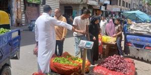 حملة مكبرة لإزالة الإشغالات غرب الإسكندرية