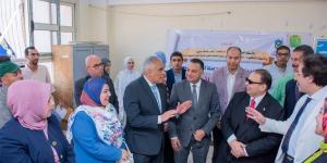جامعة طنطا تُشارك في قافلة تنموية متكاملة بقرية محلة بشر بالبحيرة