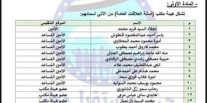 برئاسة نجلاء السيد.. تحيا مصر ينشر تشكيل أمانة العلاقات العامة بحزب مستقبل وطن