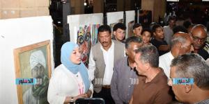 ضم "المريخي" و"عفاف صلاح".. ثقافة أسوان في شارع الفن بريشة الكبار (خاص)