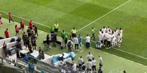 توقف مباراة السعودية ضد بورتوريكو في بروفة كأس العالم بسبب عاصفة رعدية